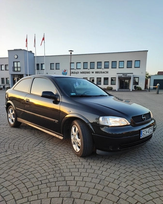 Opel Astra cena 5200 przebieg: 339140, rok produkcji 2002 z Brusy małe 67
